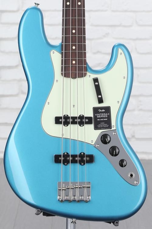 Fender Vintera II '60s Jazz Bass - Lake Placid Blue with Rosewood
