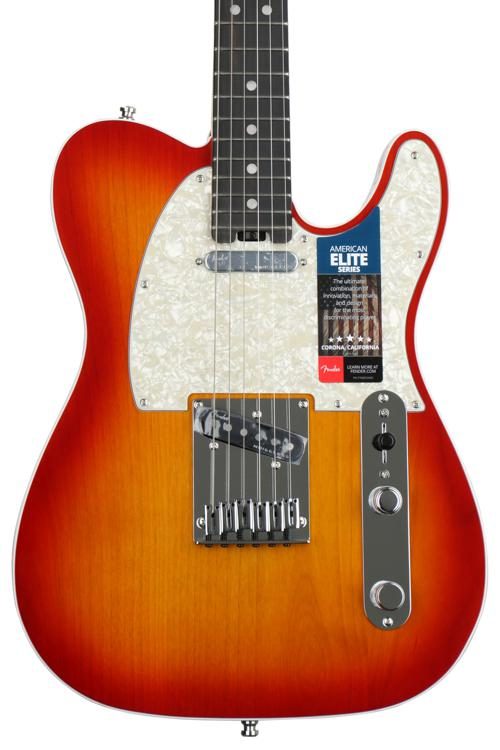 Fender American Elite Telecaster - Aged Cherry Burst w/ Ebony ...