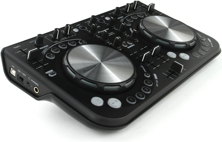 Pioneer DJ DDJ-WeGO Compact DJ Controller - Black | Sweetwater