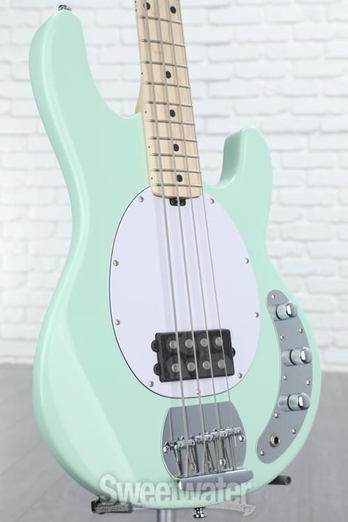 Sterling By Music Man StingRay RAY4 Dent 'n Scratch Bass Guitar - Mint Green