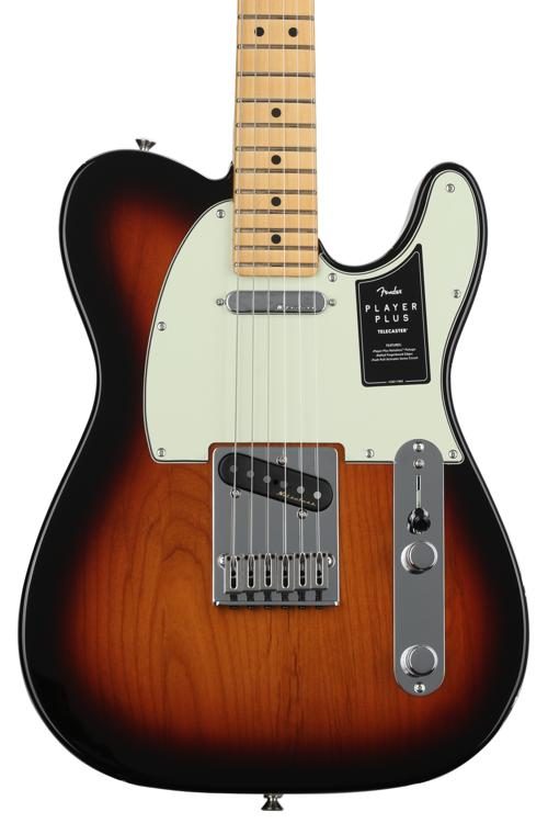 Fender Player Plus Telecaster - 3-tone Sunburst with Maple