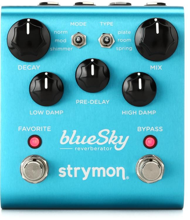 Strymon blueSky Reverberator Pedal | Sweetwater