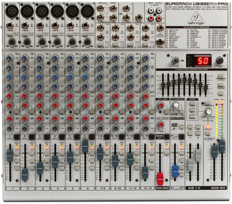 Behringer Eurorack UB1832FX-PRO