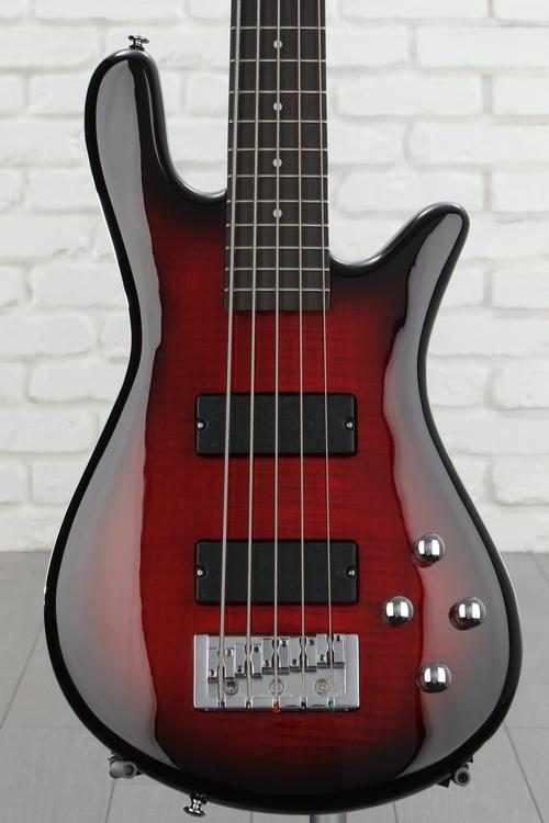 Spector Legend 5 Standard Bass Guitar - Black Cherry Gloss