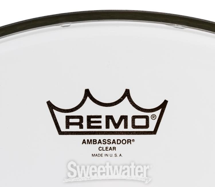 Remo AMBASSADOR CLEAR 12" 13" 16" Tom Pelo Set Pack 
