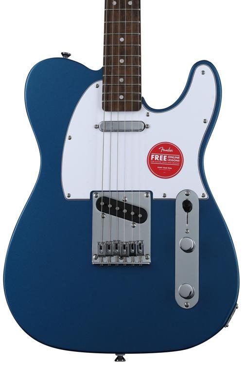 Squier Affinity Series Telecaster Electric Guitar - Lake Placid Blue with  Laurel Fingerboard