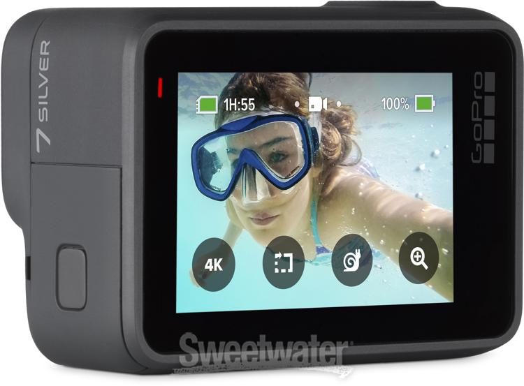 Gopro Hero7 Silver 4k30 Waterproof Action Camera Sweetwater