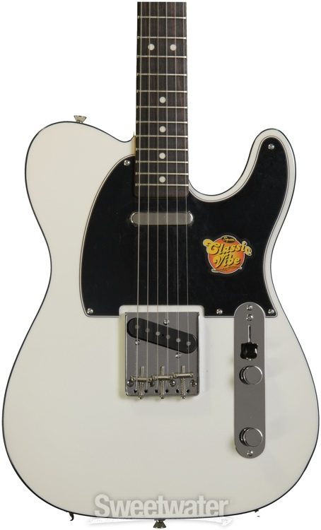 Squier Classic Vibe Tele Custom - Olympic White | Sweetwater