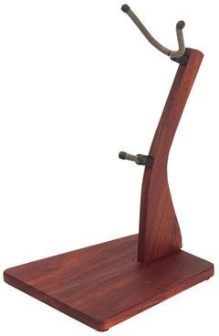 Zither Handcrafted Wood Saxophone Stand - Padauk | Sweetwater