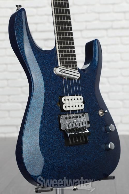 Jackson Limited Edition Wildcard Series Soloist Arch Top Extreme SL27 EX  Electric Guitar - Blue Sparkle with Ebony Fingerboard