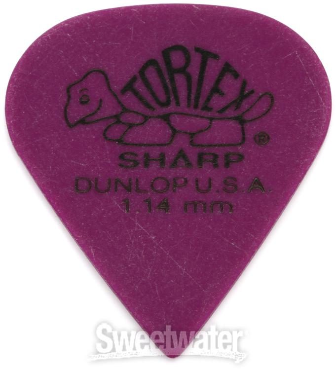 Dunlop 433R114-3 Plettri Ultex Sharp 1,14 mm