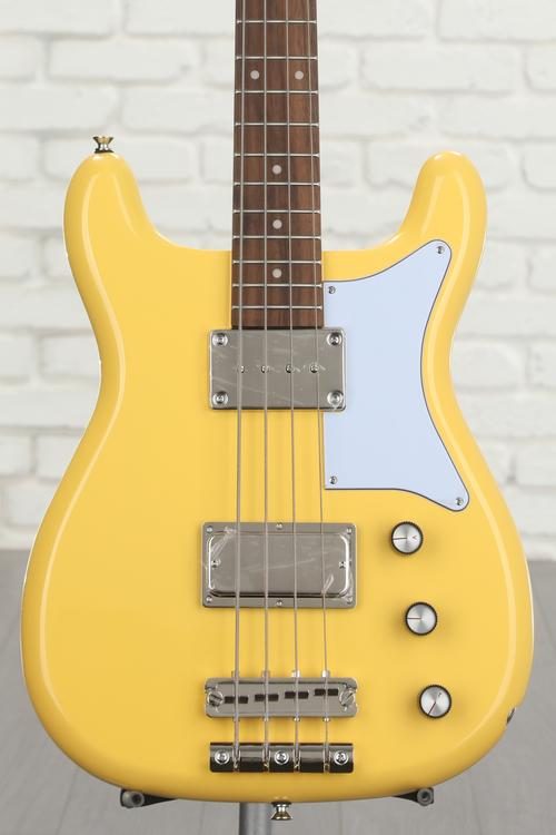 Epiphone Newport Electric Bass Guitar - Sunset Yellow | Sweetwater
