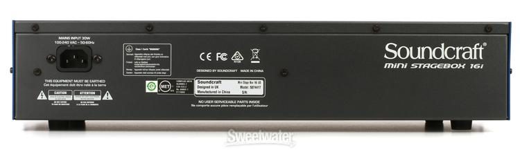 Soundcraft MSB-32i 32-channel Compact Digital Stagebox with Remote Controlled I//O