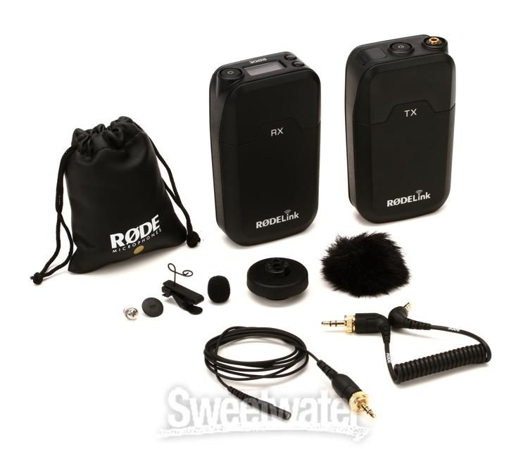 Rode RodeLink Filmmaker Kit Camera-Mount Wireless Lavalier 