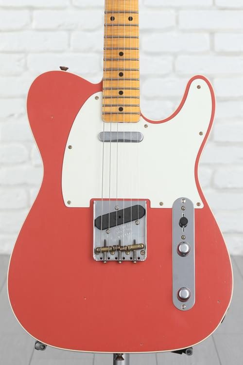 Fender Custom Shop Limited-edition '50s Twisted Tele Custom Journeyman  Relic - Aged Tahitian Coral