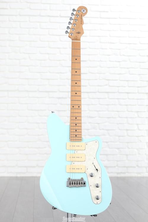 Reverend Jetstream 390 Solidbody Electric Guitar - Chronic Blue