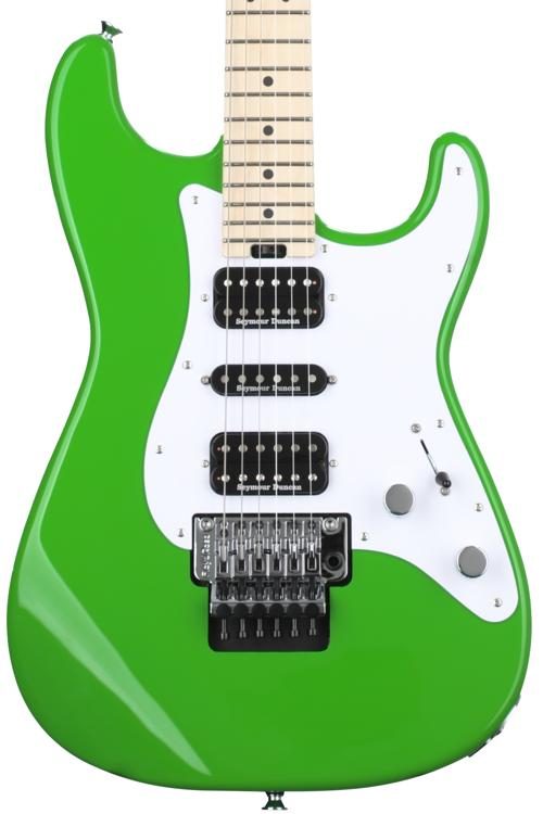 Charvel Pro-Mod So-Cal Style 1 HSH FR Electric Guitar - Slime Green with  Maple Fingerboard