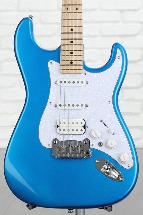 G&L Fullerton Deluxe Legacy HSS Electric Guitar - Electric Blue