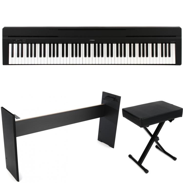 yamaha p45 digital piano with stand