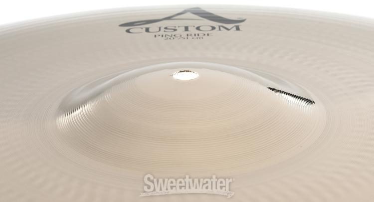 Zildjian 20 inch A Custom Ping Ride Cymbal | Sweetwater