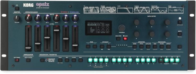 Korg Opsix MKII Altered FM Synthesizer Rackmountable Desktop Module