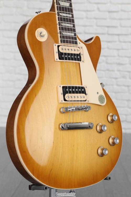 honey burst les paul