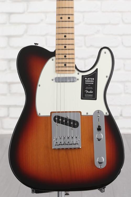 Fender Player Telecaster - 3-Tone Sunburst with Maple Fingerboard