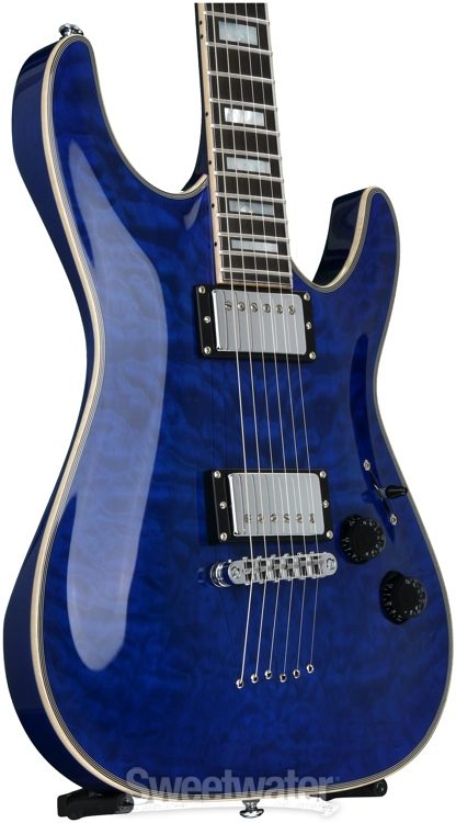 Schecter C-1 Custom - Trans Midnight Blue