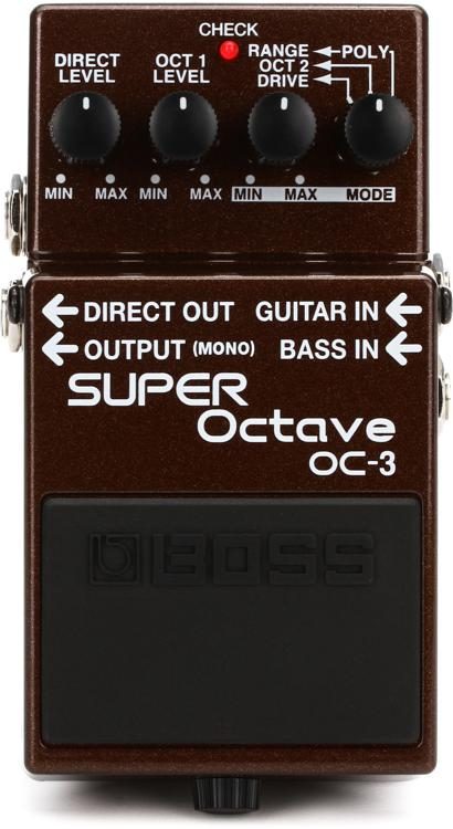 Boss OC-3 Dual Super Octave Pedal | Sweetwater
