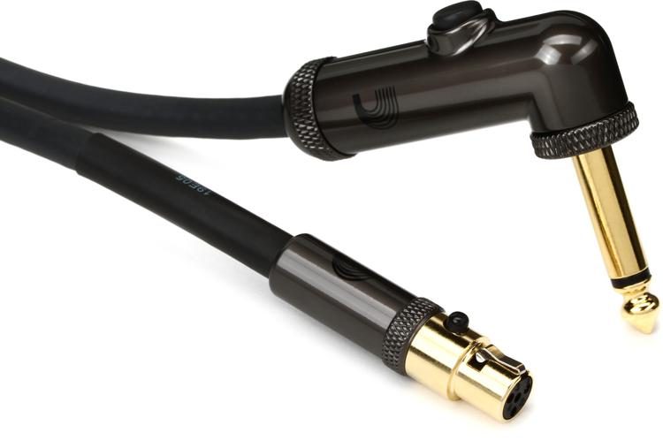 D Addario Pwwgra02 Wireless Transmitter Instrument Cables Right Angle Plug 2 5ft Sweetwater