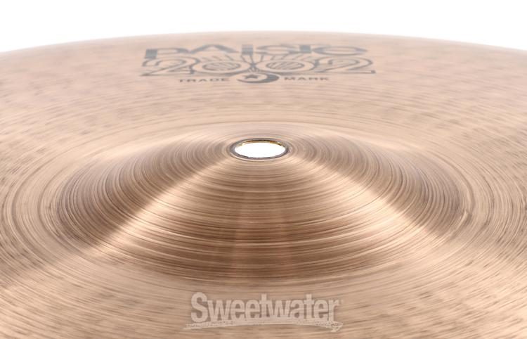 Paiste 2002 Big Beat Cymbal - 15/19/20/22 inch - with Free 18 inch Crash | Sweetwater