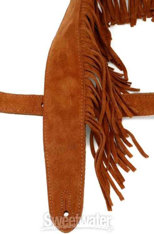 fringe guitar strap