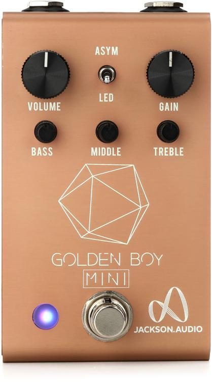 Jackson Audio Golden Boy Mini Overdrive Pedal - Rose Gold