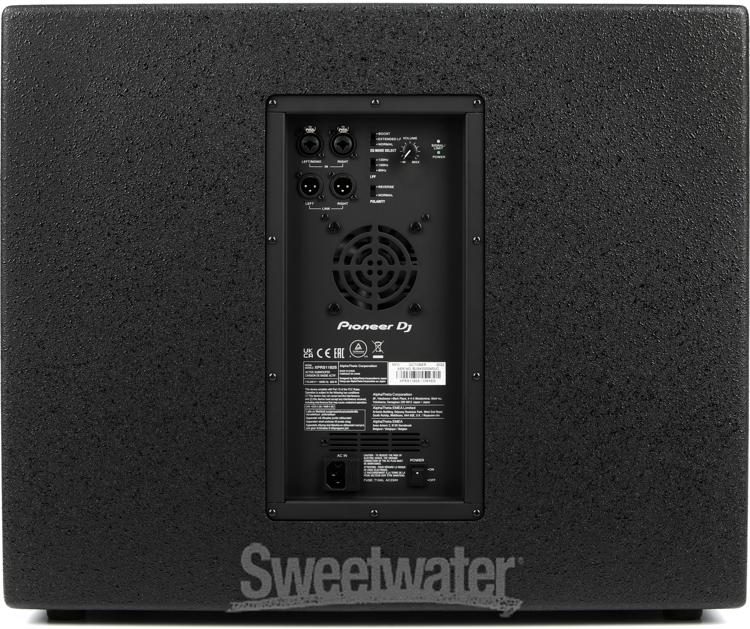 Nauwkeurig Heerlijk Tijdens ~ Pioneer DJ XPRS1182S 18-inch Active Subwoofer - Black | Sweetwater