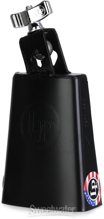 Latin Percussion LP204A Handheld Cowbell with Mount Black 