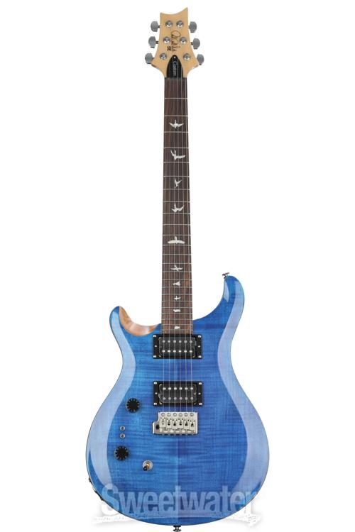 PRS SE Custom 24-08 Left-handed Electric Guitar - Faded Blue