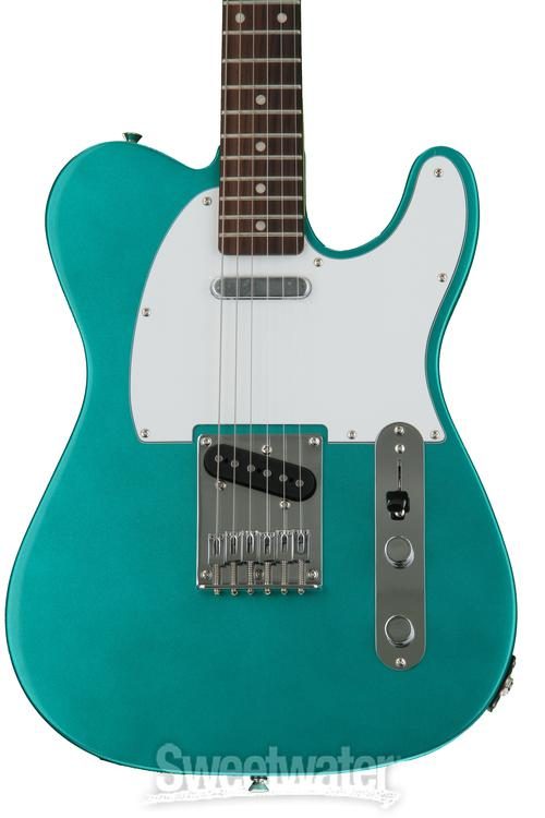 squier affinity telecaster green