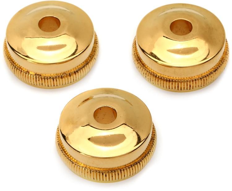 Bach 1810G Heavy Weight Trumpet Valve Caps - Gold-plated | Sweetwater