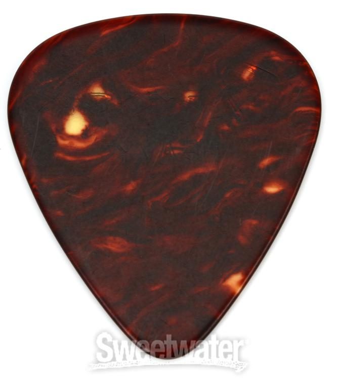 FENDER 198-0351-500 351 CLASSIC CELLULOID GUITAR PICKS SHELL HEAVY PACK OF 12 