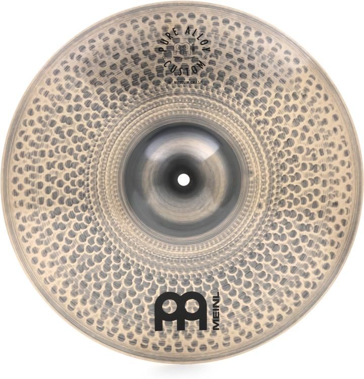 Meinl Cymbals 16-inch Pure Alloy Custom Medium Crash Cymbal