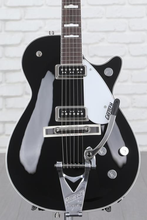 Gretsch G6128T-GH George Harrison Duo Jet Electric Guitar - Black