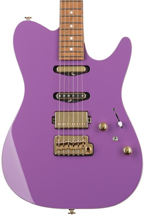 Ibanez Lari Basilio Signature LB1 Electric Guitar Violet Sweetwater