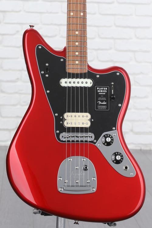 Fender Player Jaguar Solidbody Electric Guitar - Candy Apple Red