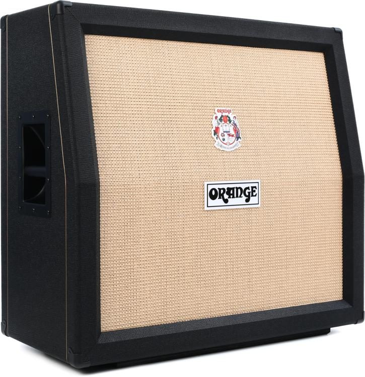 Orange Ppc412 A 240 Watt 4x12 Angled Cabinet Black Sweetwater