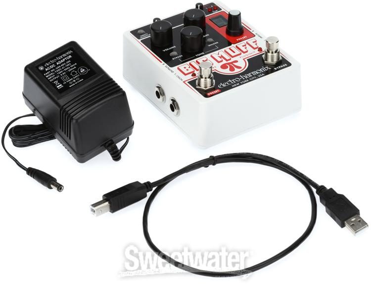 Electro-Harmonix Big Muff Pi Hardware Plug-in Effects Pedal and 2-in/2-out  USB Interface