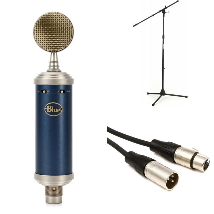 Blue Microphones Bluebird SL Large-diaphragm Condenser Microphone Bundle  with Stand and Cable