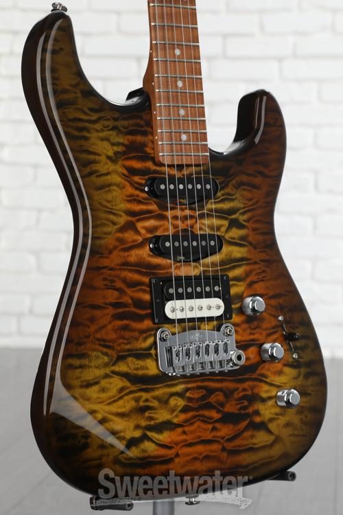 fanned fret 9 string guitar