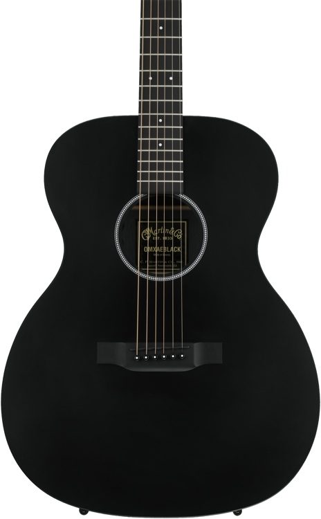 martin omxae black guitar