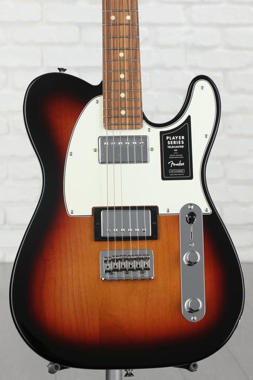 Fender player telecaster sunburst deals pau ferro