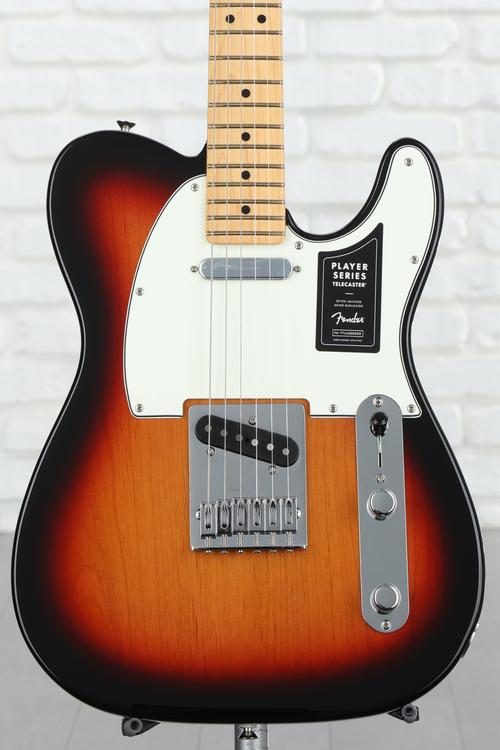 Fender Player Telecaster - 3-Tone Sunburst with Maple Fingerboard